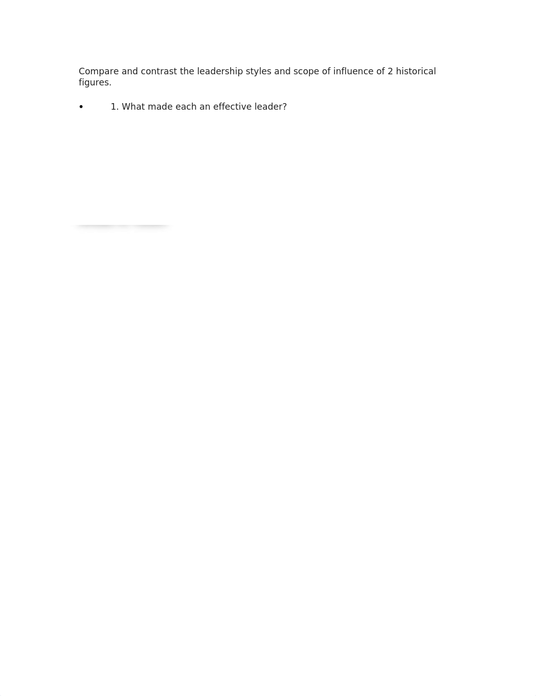 Compare and contrast the leadership styles and scope of influence of 2 historical figures.docx_dtzwproa2p4_page1