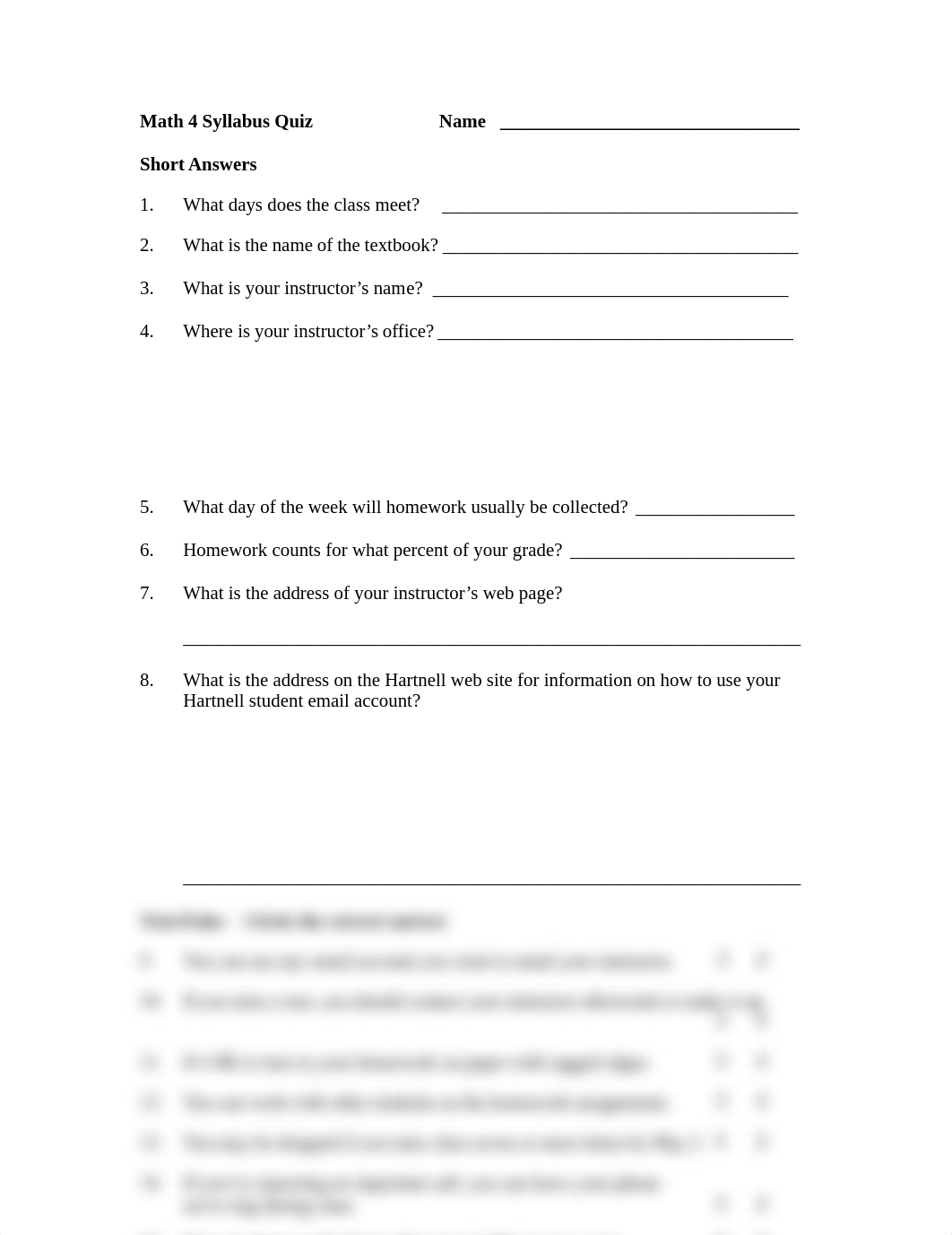 Math 4 Syllabus Quiz on Linear Algebra_dtzx1p10q4h_page1