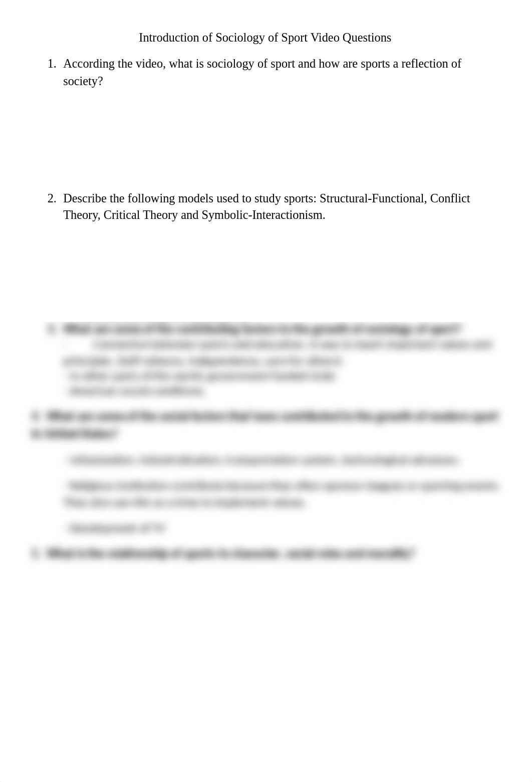 Sociology of Sport in the US Video Questions_du04w691pmd_page1