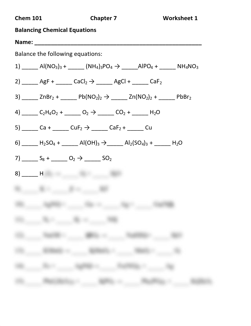 Chapter 7 Chem 101 worksheet Balancing Chemical Equations.pdf_du06k4we1s1_page1