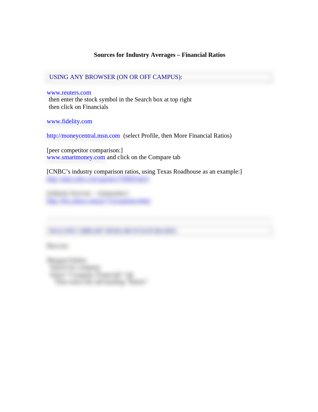 Sources for Industry Averages - Financial Ratios - Notes_du08pkgguvw_page1