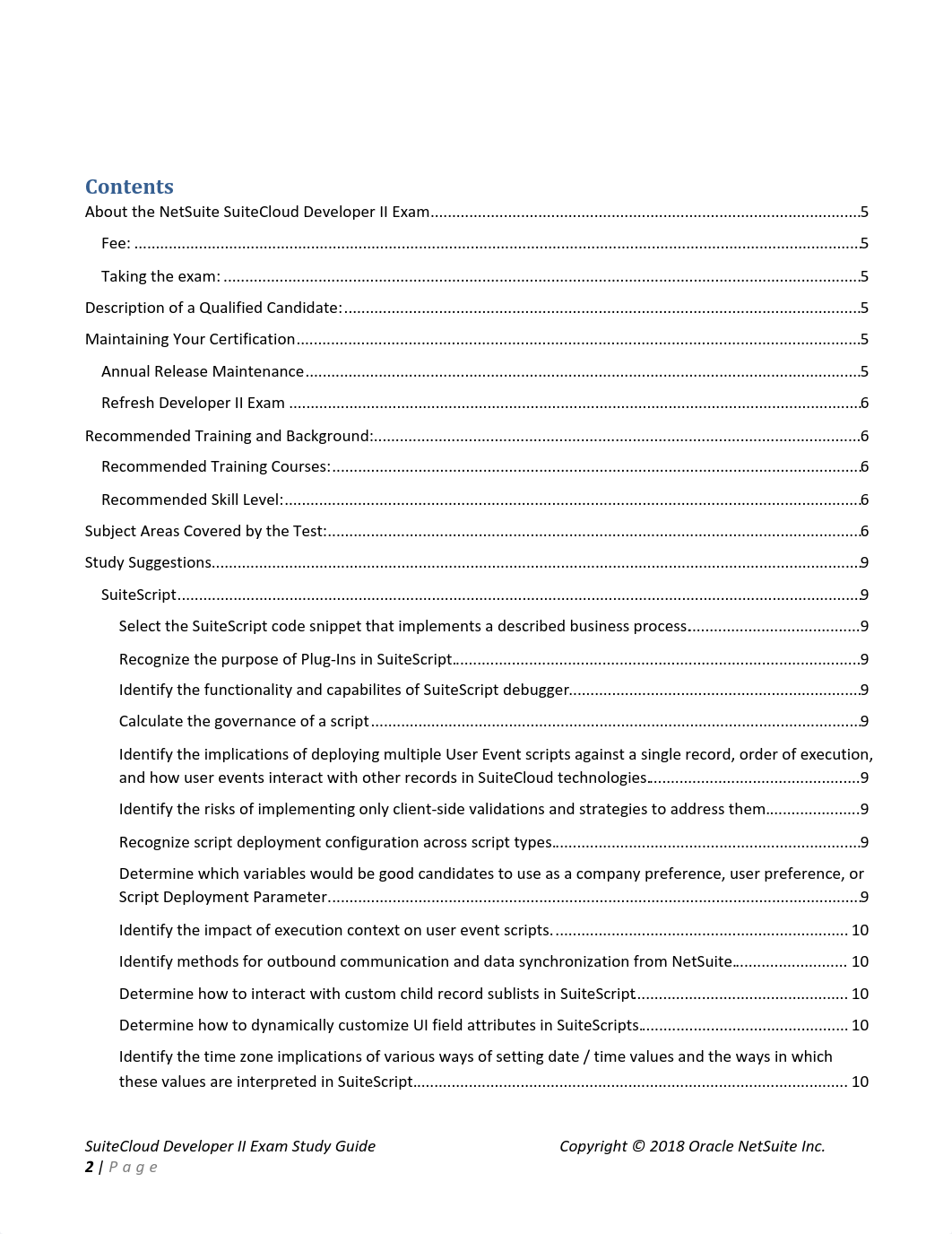 NetSuite Certified SuiteCloud Developer II Exam Study Guide2018.pdf_du0aio1qk62_page2