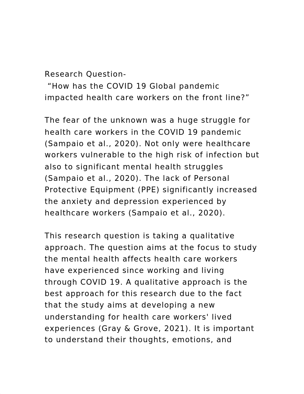 Research Question- How has the COVID 19 Global pandemic impac.docx_du0crhxluvv_page2