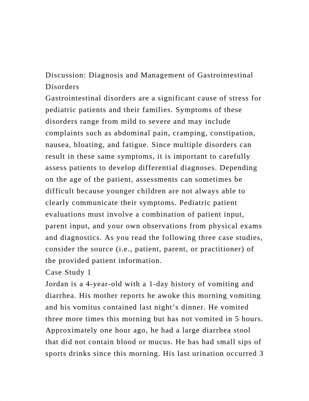 Discussion Diagnosis and Management of Gastrointestinal Disorde.docx_du0dhwgs5t9_page2