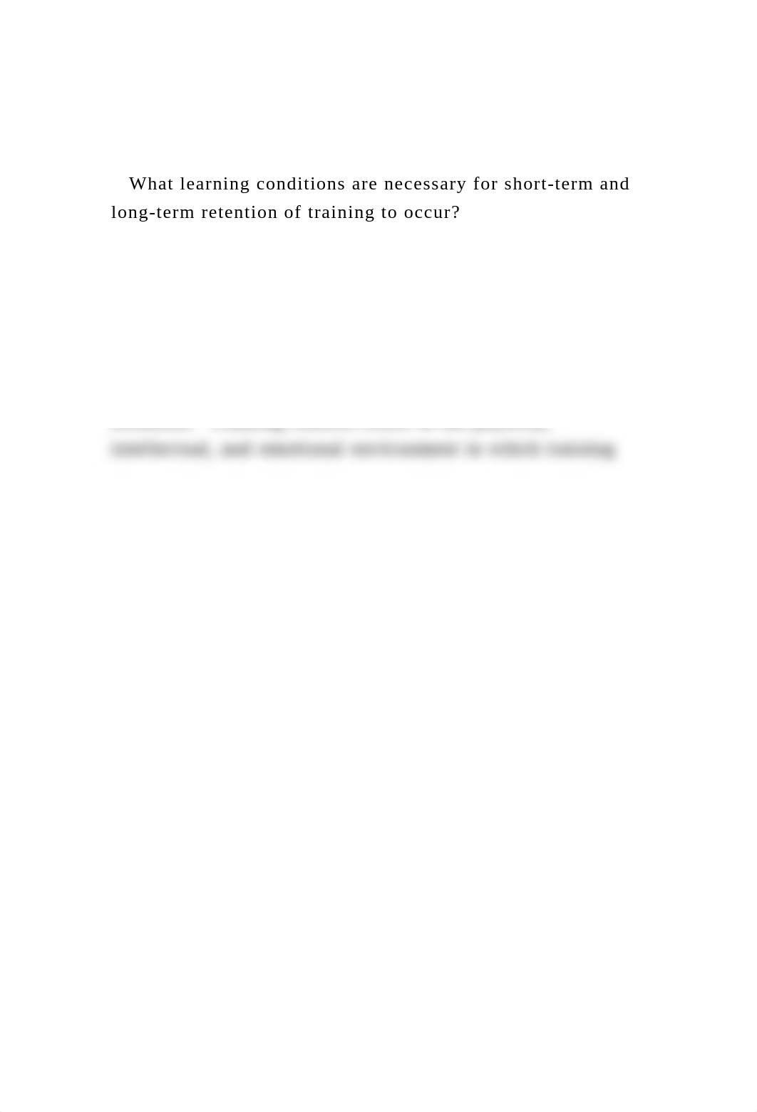 What learning conditions are necessary for short-term and long.docx_du0kqw4p98y_page2