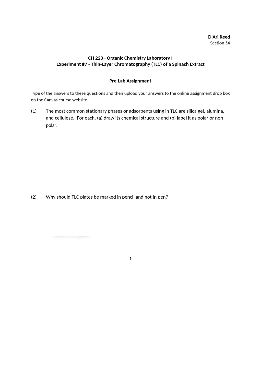 Exp 7 - Spinach TLC Pre-Lab Questions.docx_du0o8gzb6ug_page1