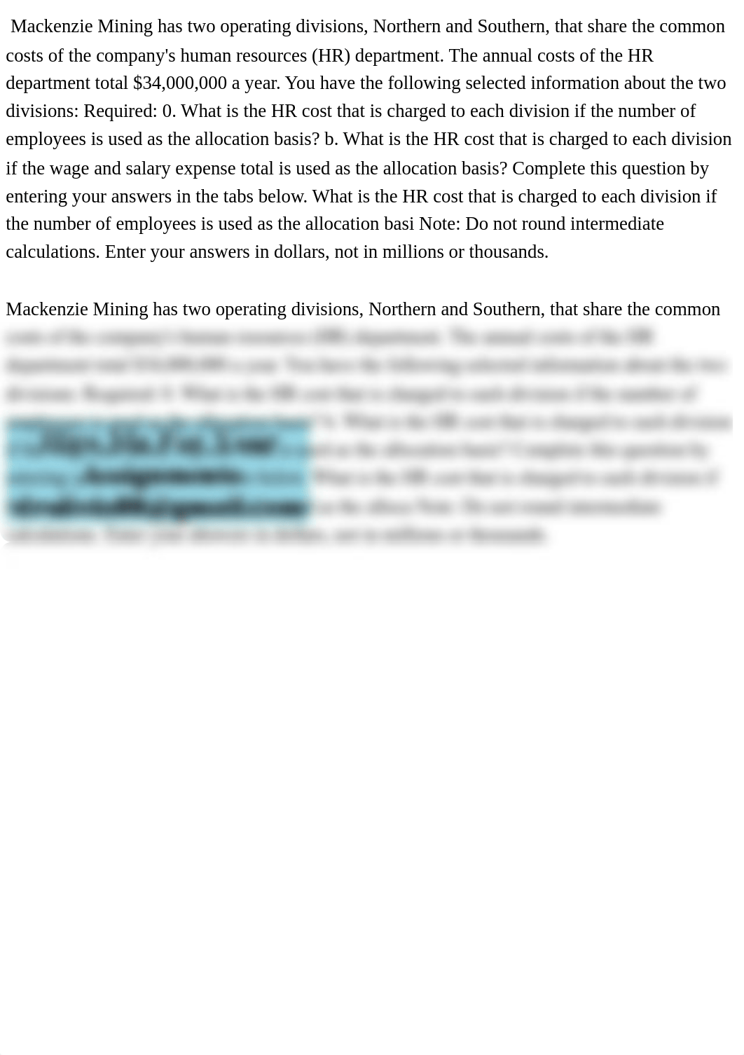 Mackenzie Mining has two operating divisions, Northern and Southern, .pdf_du10ouh52zx_page1