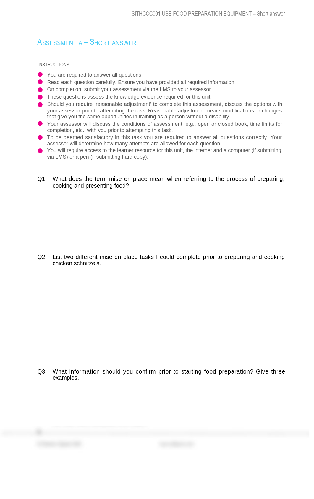 Simran Khairal - SITHCCC001_Assessment A_Short answer_V2-1.docx_du12wjzmw64_page1