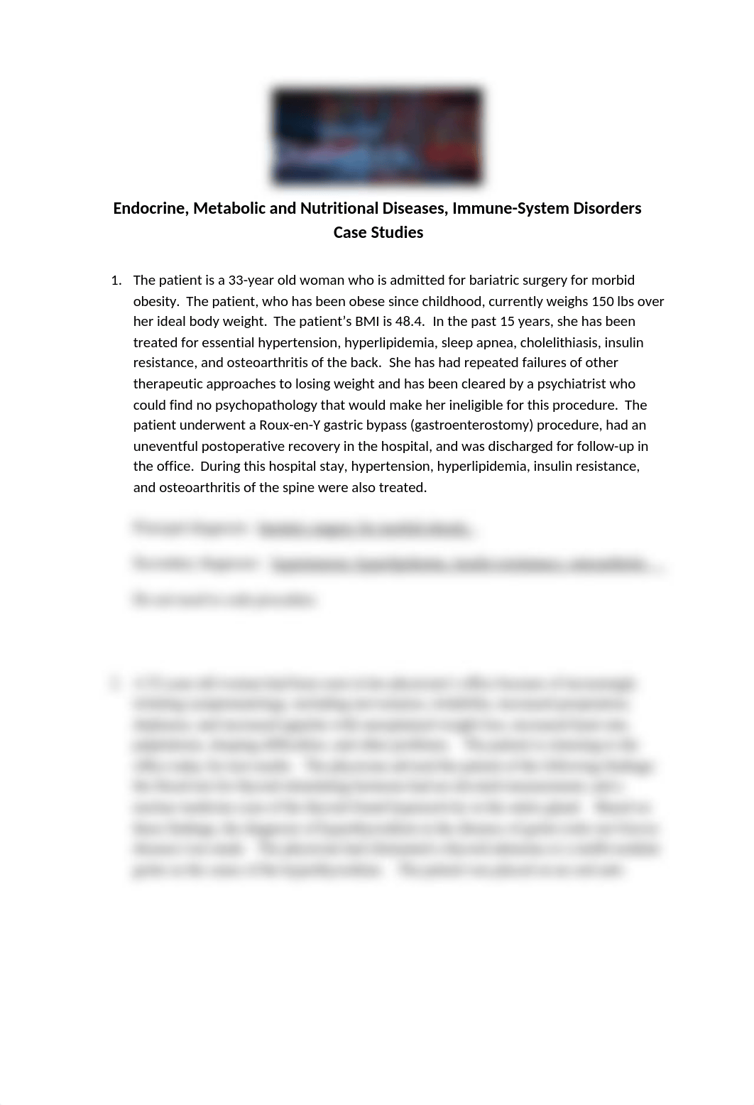 HIT 126-Endocrine, Nutritional and Metabolic Case Study.docx_du18384cuuo_page1