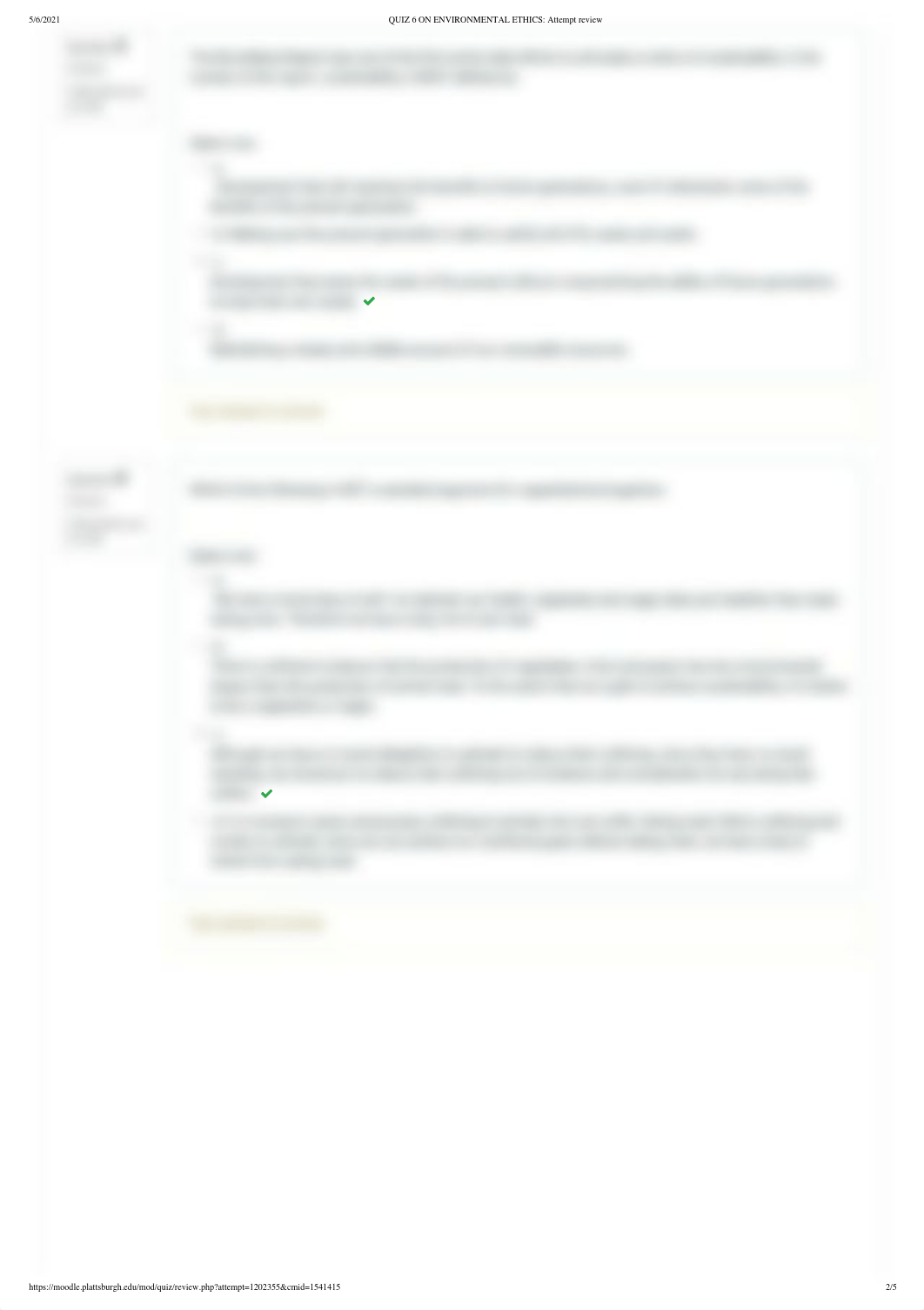 QUIZ 6 ON ENVIRONMENTAL ETHICS_ Attempt review.pdf_du1di0ycxci_page2