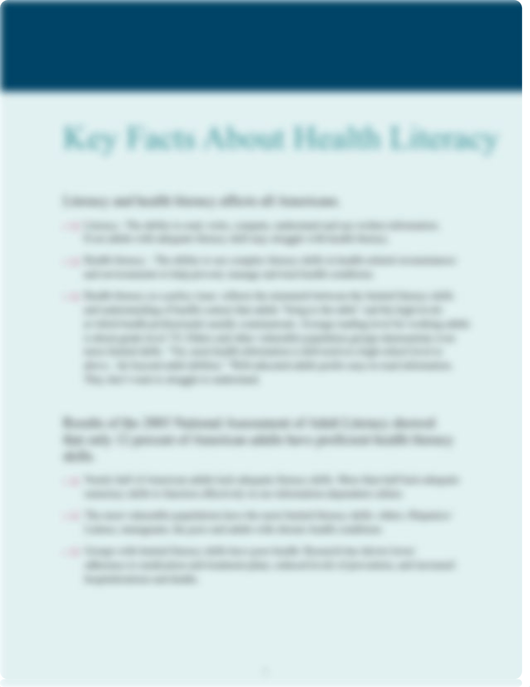 A guide to creating and evaluating patient materials. guidelines for effective print communication.p_du1dznvtohs_page4