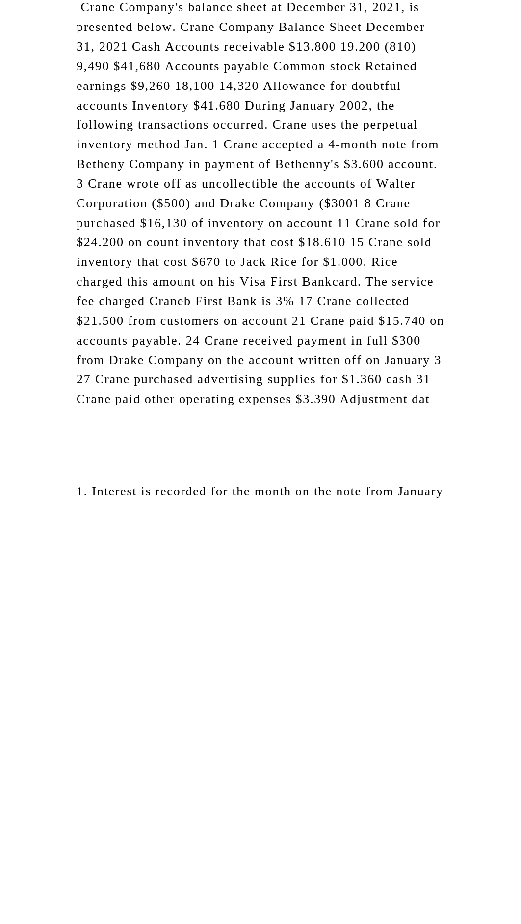 Crane Companys balance sheet at December 31, 2021, is presented belo.docx_du1ocdzyt57_page2