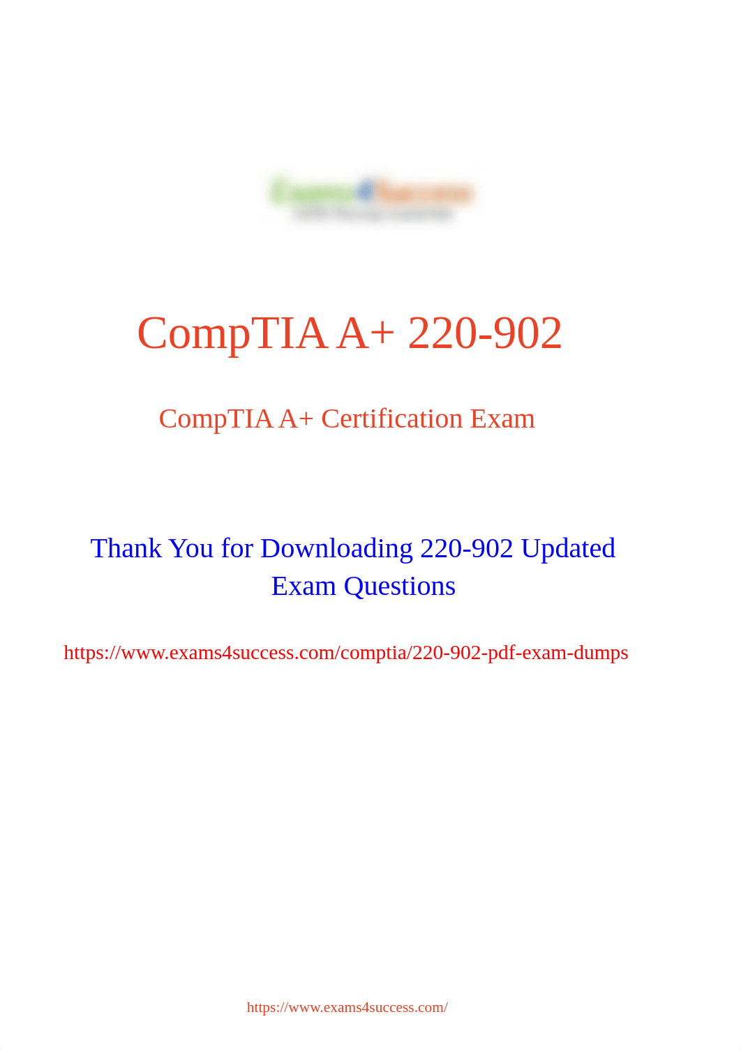 Get Latest CompTIA 220-902 Mock Exam Dumps [Updated 2019].pdf_du1xz8e8roe_page1