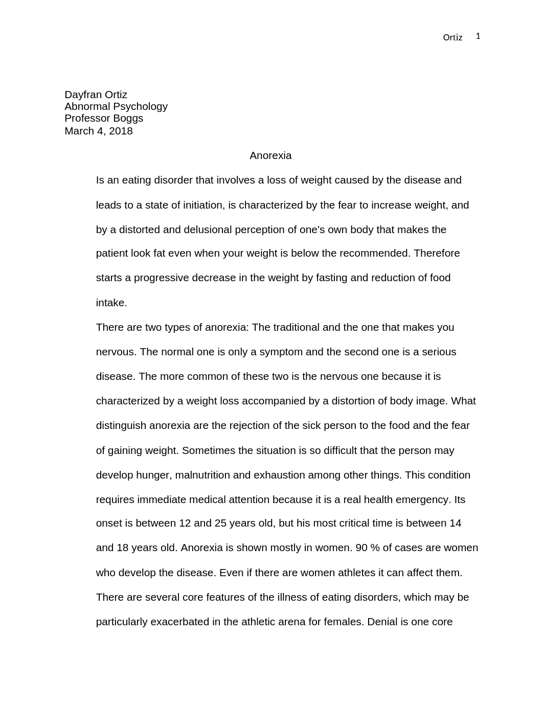 Dayfran Ortiz Anorexia paper .docx_du259qrw38j_page1