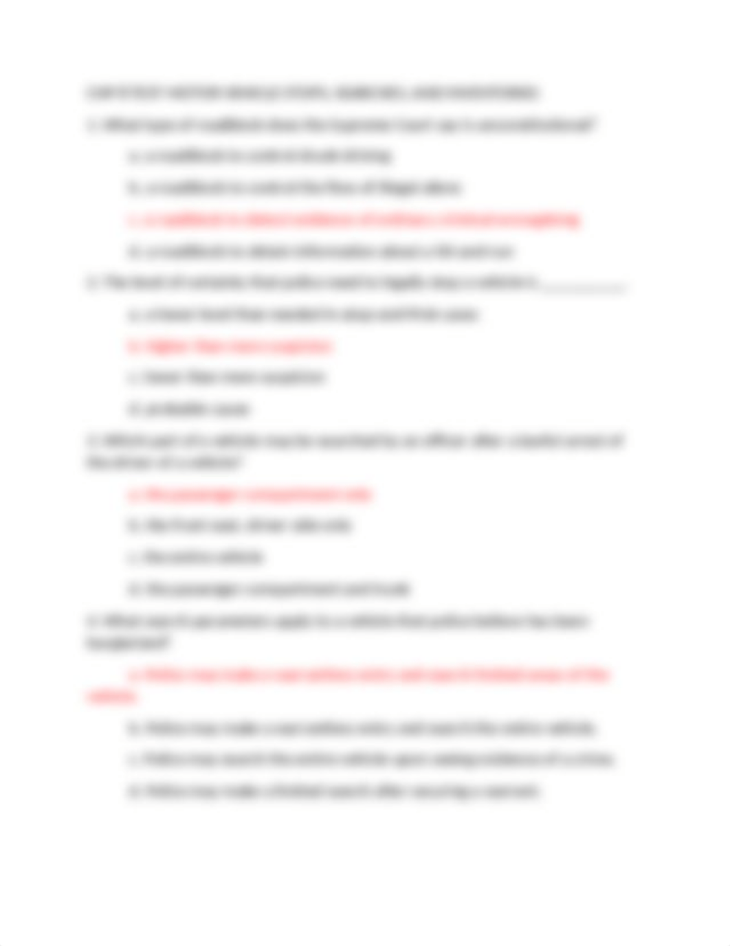 CHP 8 TEST MOTOR VEHICLE STOPS, SEARCHES, AND INVENTORIES  LEGAL ASPECTS OF LE.docx_du2pq5tpk5i_page1