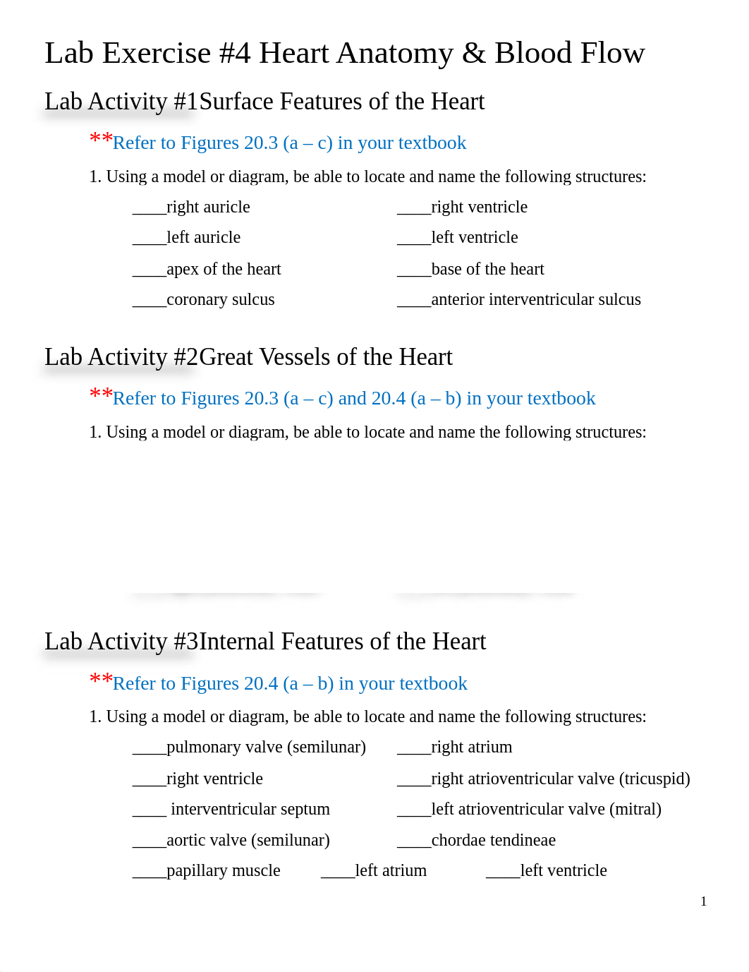 Lab Exercise #4 Heart Anatomy & Blood Flow Worksheets 2020 - ANSWERS.docx_du2s5d4d47s_page1