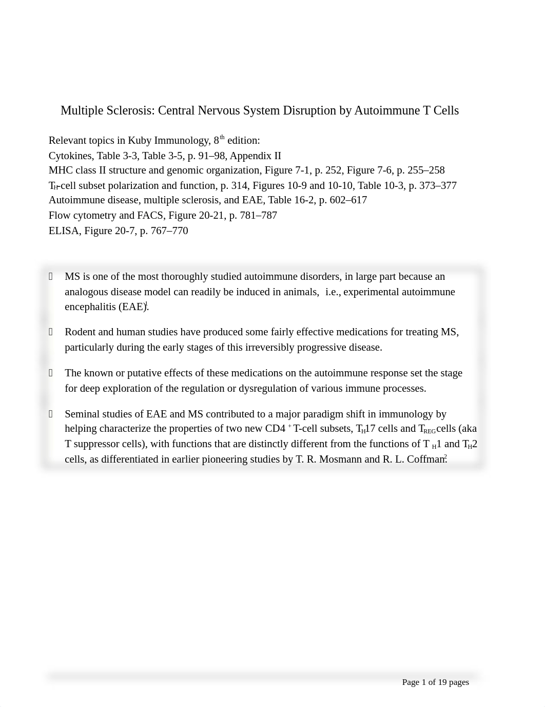 #2 - multiple sclerosis regulation of an autoimmune inflammatory disease (1).docx_du3g6uq6it9_page1