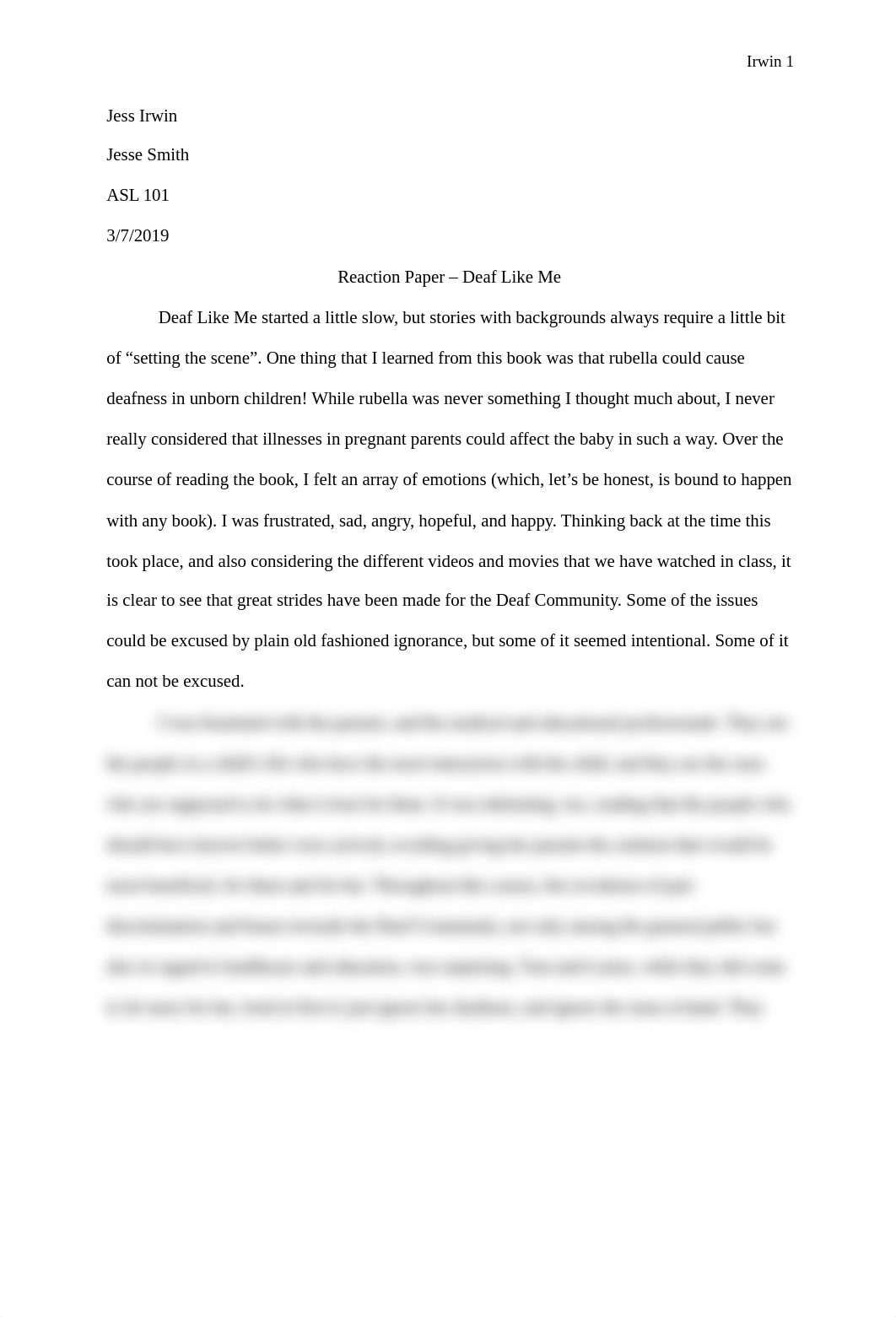 Deaf Like Me Reaction Paper ASL 101.docx_du3k6ygzc6a_page1