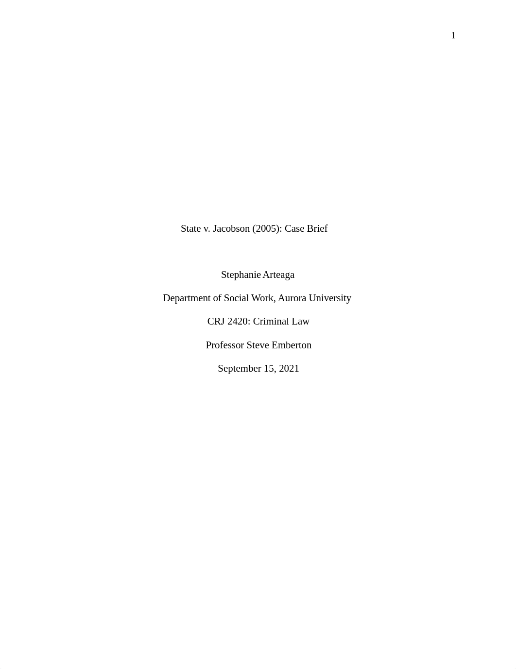 State v. Jacobson Case Brief - Criminal Law.pdf_du3mnkamo56_page1