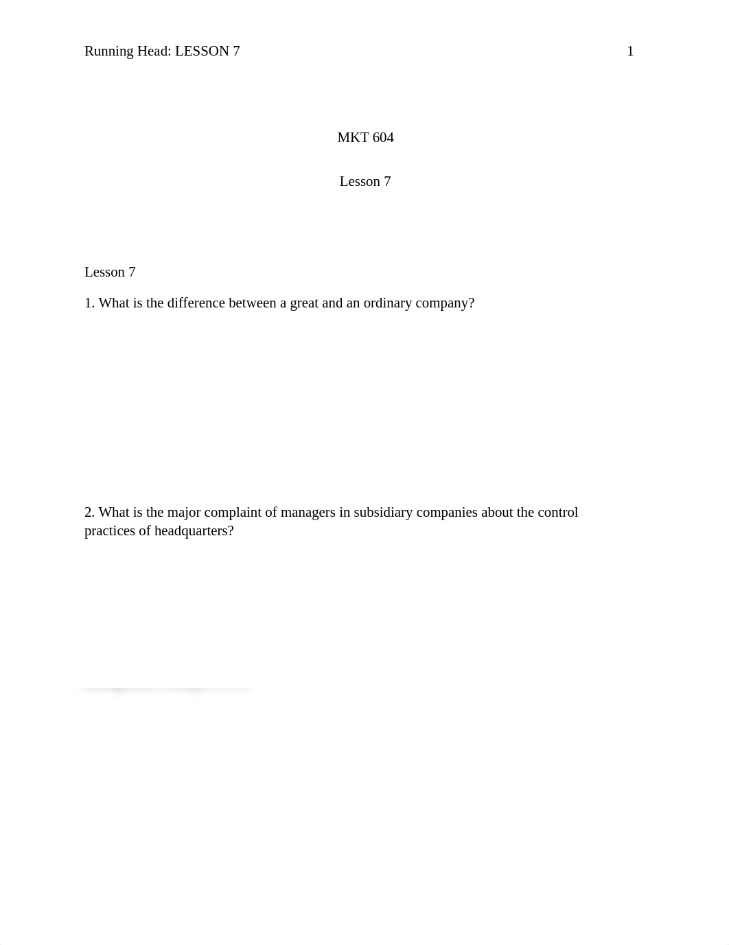 MKT 604 Lesson 7 .docx_du3pduyhhg0_page1