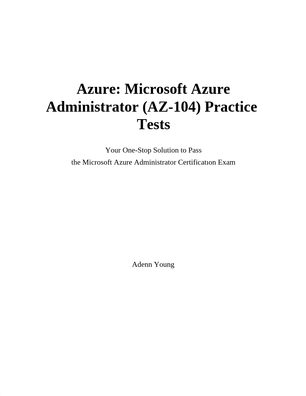 Azure Administrator (AZ-104) Practice Tests.pdf_du3vwulg3w4_page2