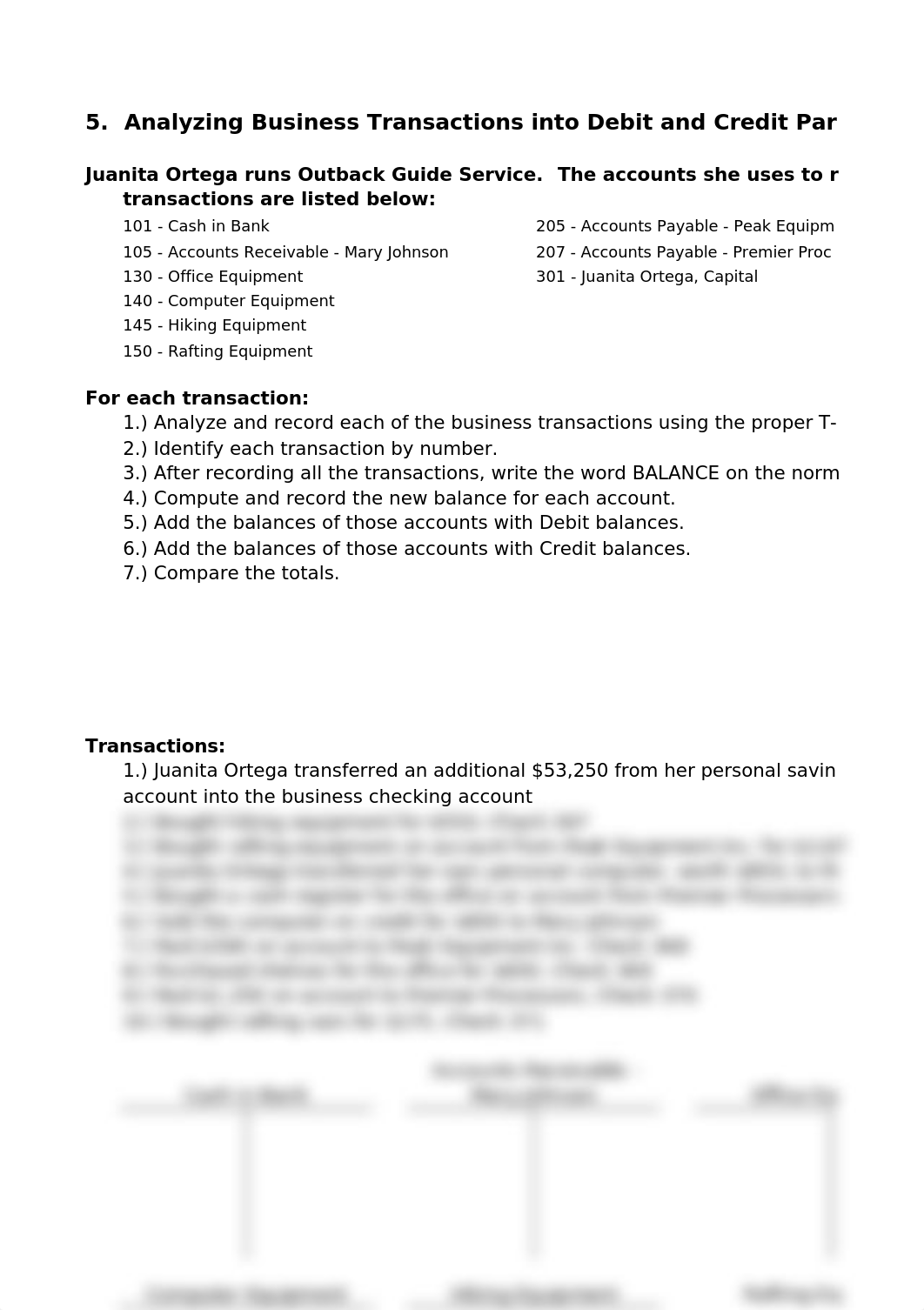 5.  Analyzing Business Transactions into Debit and Credit Parts.xlsx_du3wm1qd2bz_page1