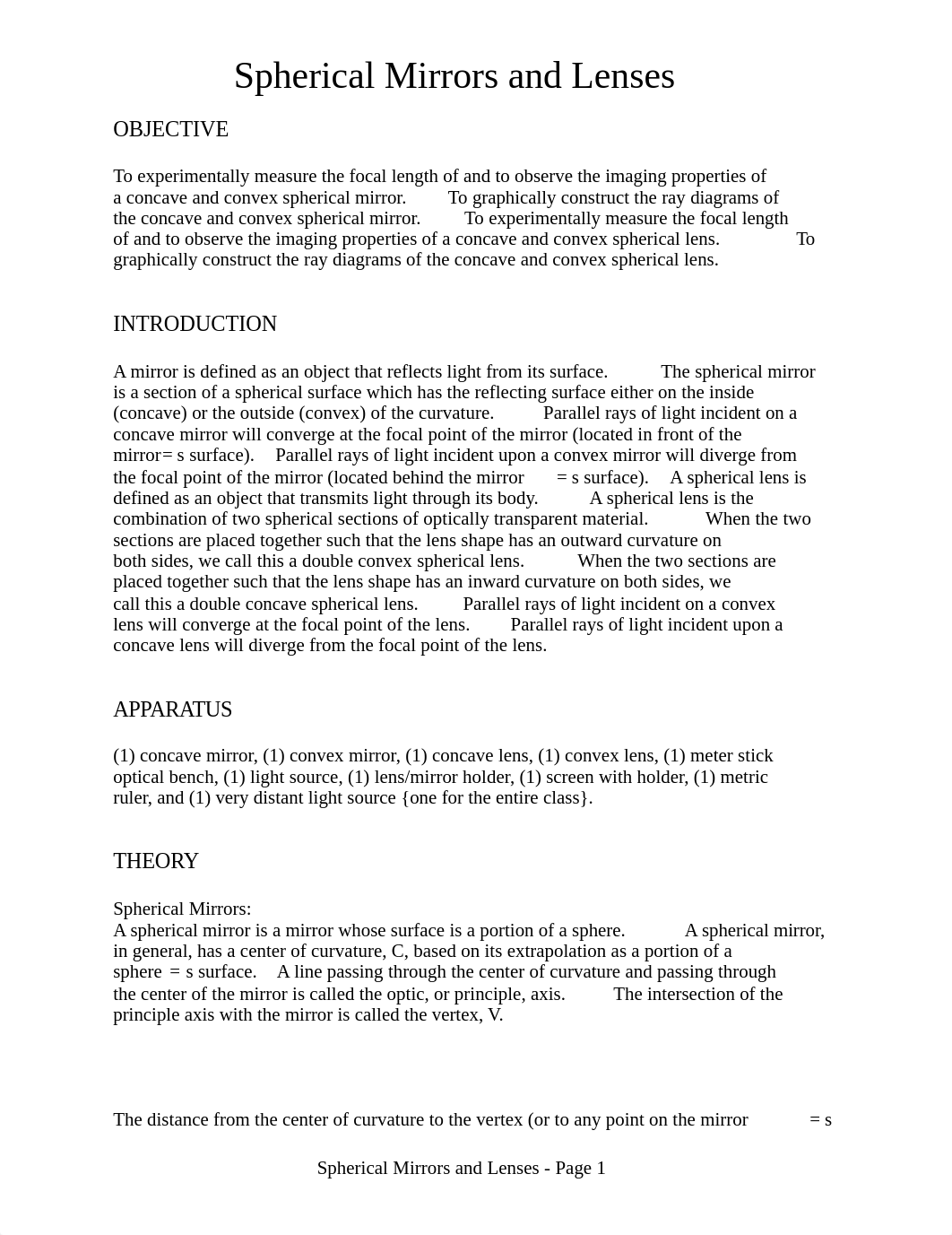 Spherical Mirrors and Lenses - Spring 2008.doc_du45dqwy93d_page1