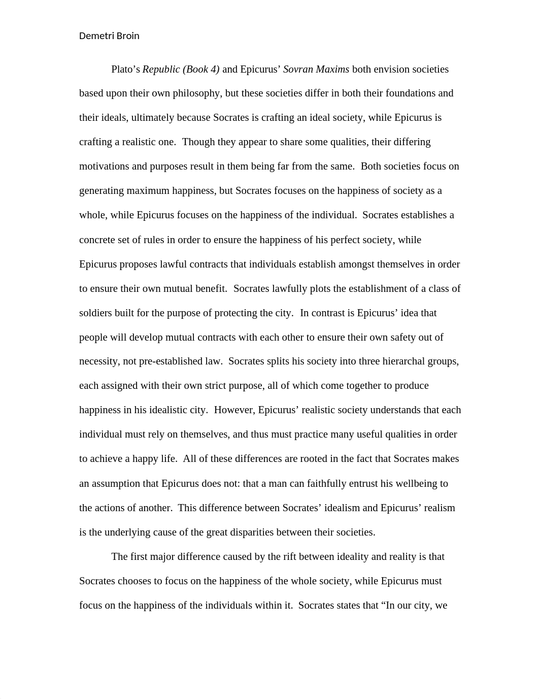 Socrates' Idealism vs. Epicurus' Realism_du486negmos_page1