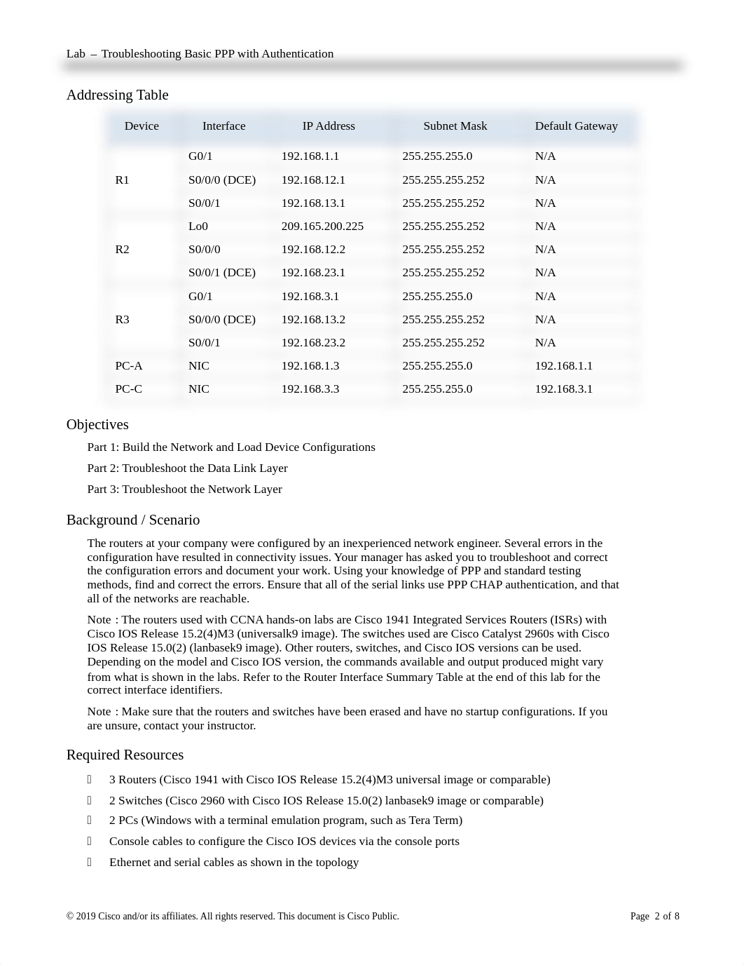 2.4.1.5 Lab - Troubleshooting Basic PPP with Authentication.pdf_du49wa0xfdz_page2