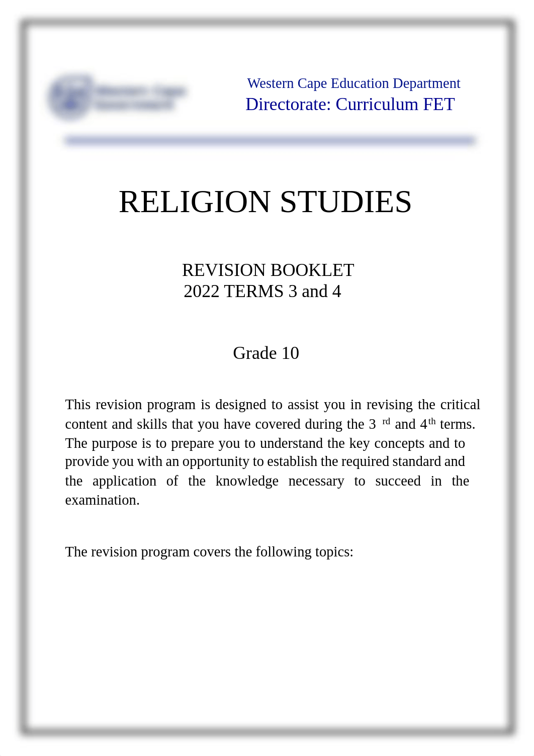 Religion Studies Grade 10 revision answers term 3 and 4_2022.pdf_du4fc2ud13j_page1