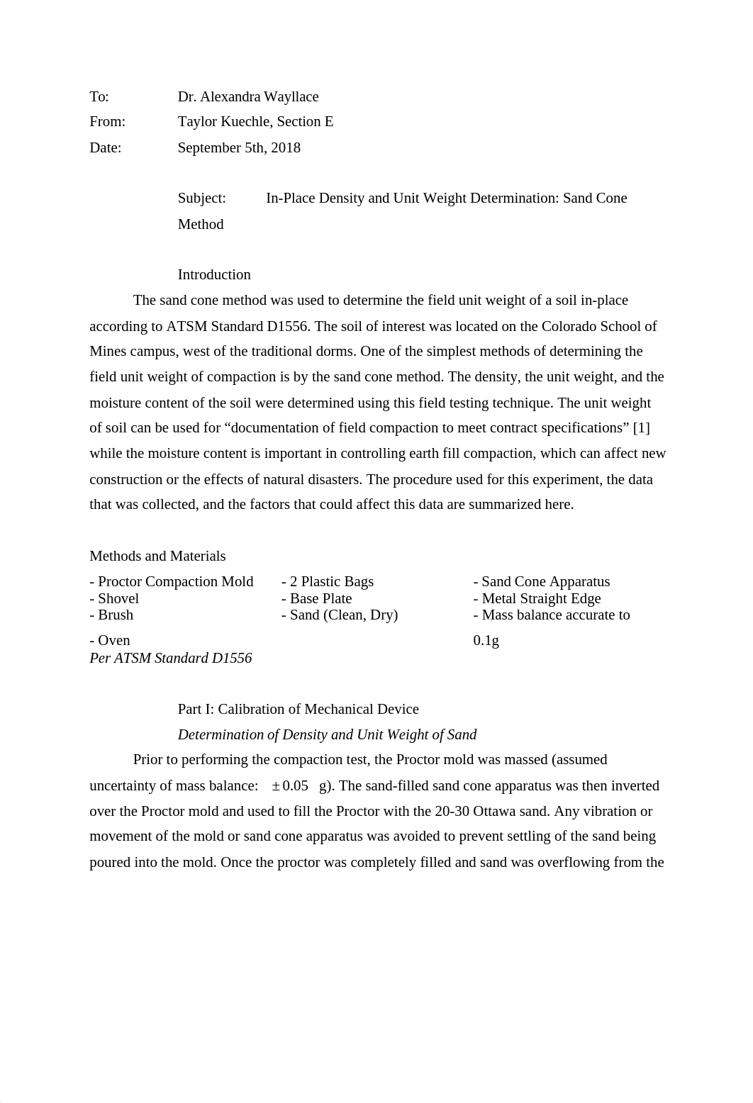 Lab 2: Determination of Field Unit Weight of Compaction by Sand Cone Method_du4ft6pzolr_page1