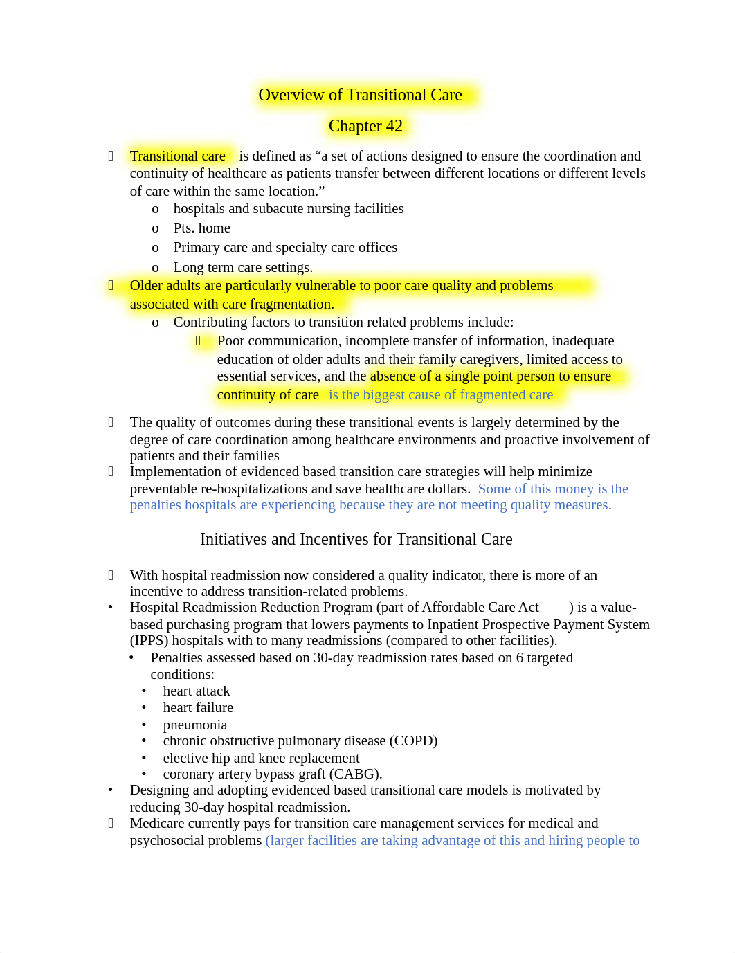 Overview of Transitional Care  Gerontology Summer 2020.docx_du4klm5z796_page1