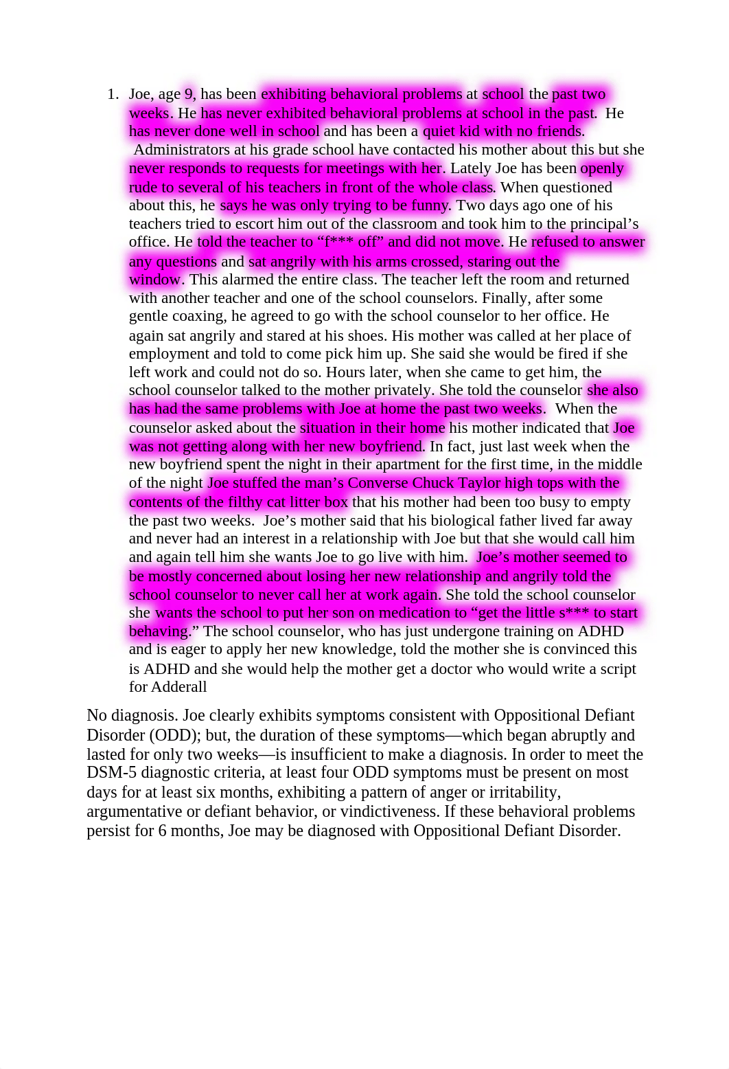 Psychopathology - Exam 3.docx_du4lexrjkm4_page1