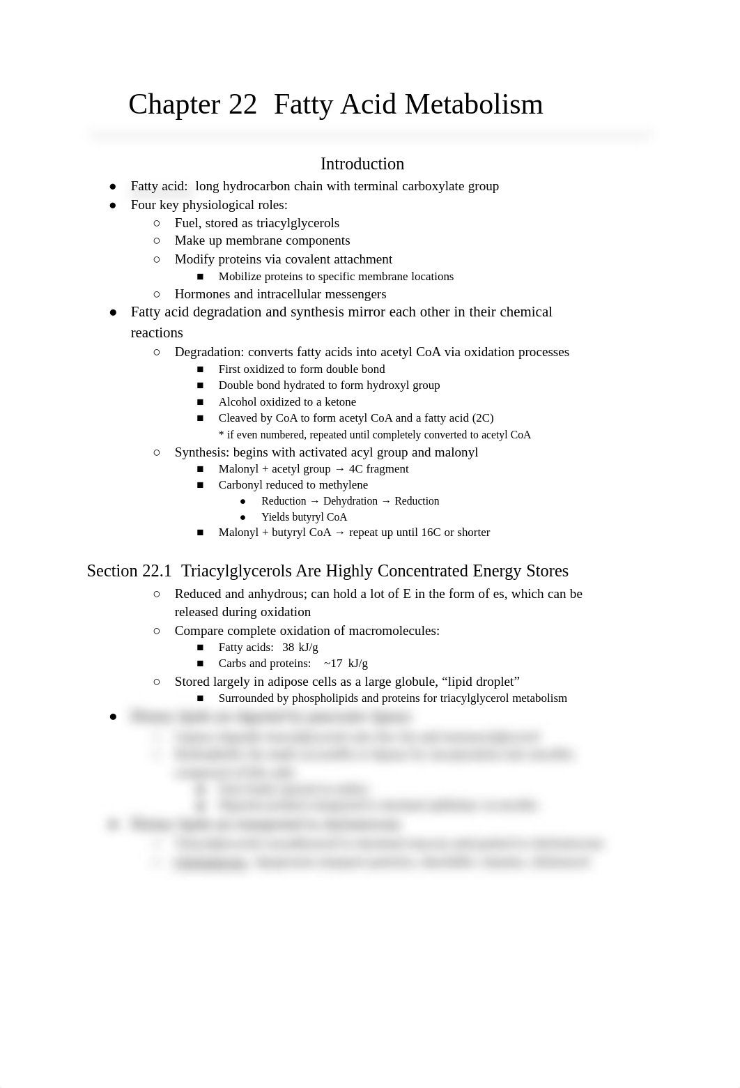 Biochemistry Berg 7e - Chapter 22 - Fatty Acid Metabolism_du4mvghkdqv_page1