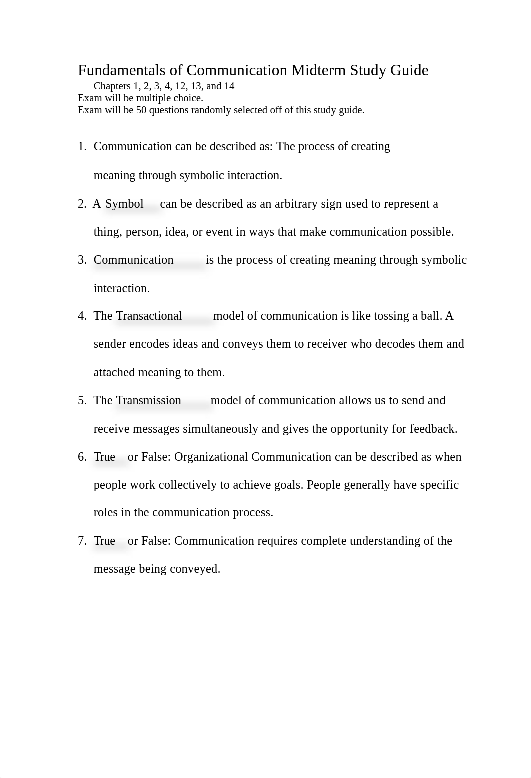 Fundamentals of Communication Midterm Study Guide  .docx_du4t9qr17pi_page1