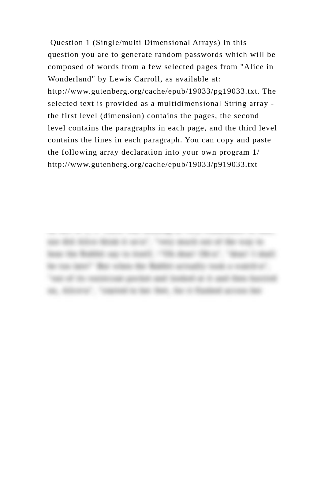 Question 1 (Singlemulti Dimensional Arrays) In this question you are.docx_du4wkzkdmuy_page2