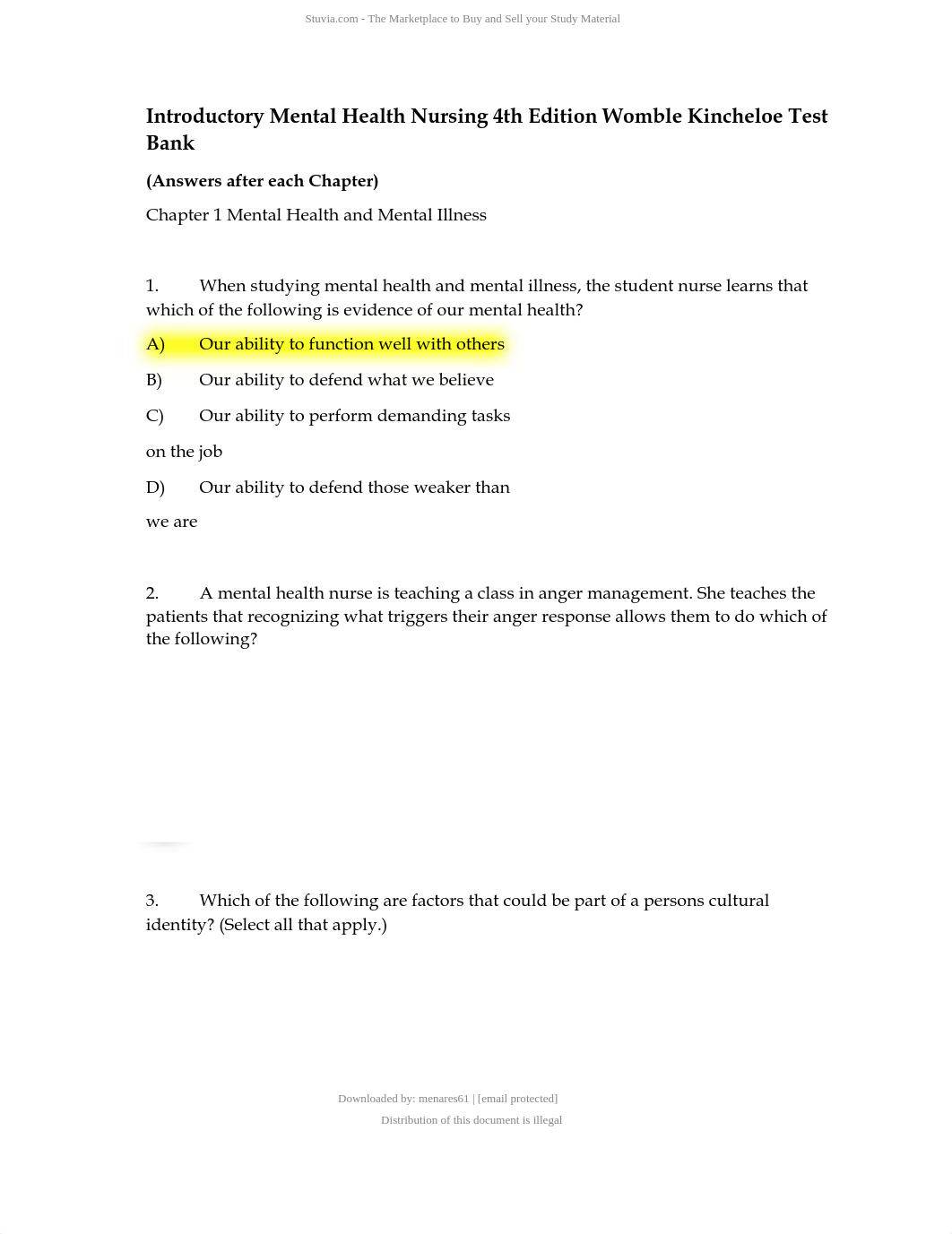 MENTAL HEALTH 4TH EDITION QUESTION BANK COMPLETE.pdf_du59r6giify_page3