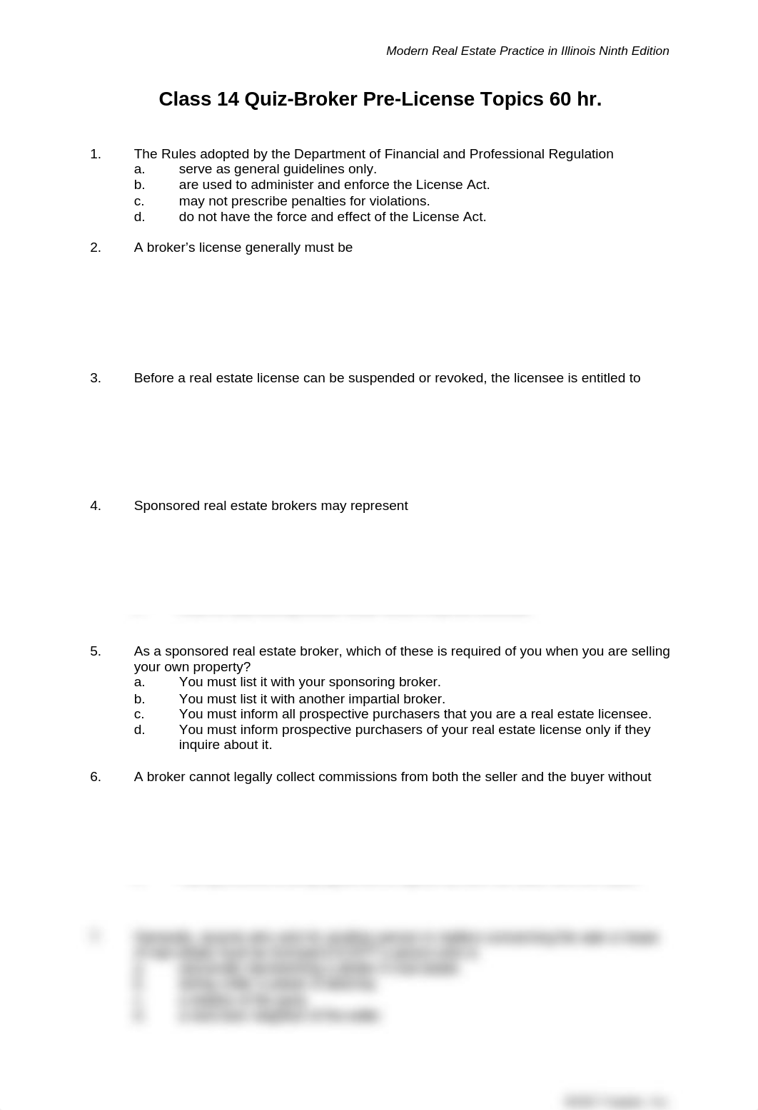 Class 14 Quiz-Broker Pre-License Topics 60 hr.docx_du5b9e87ojf_page1