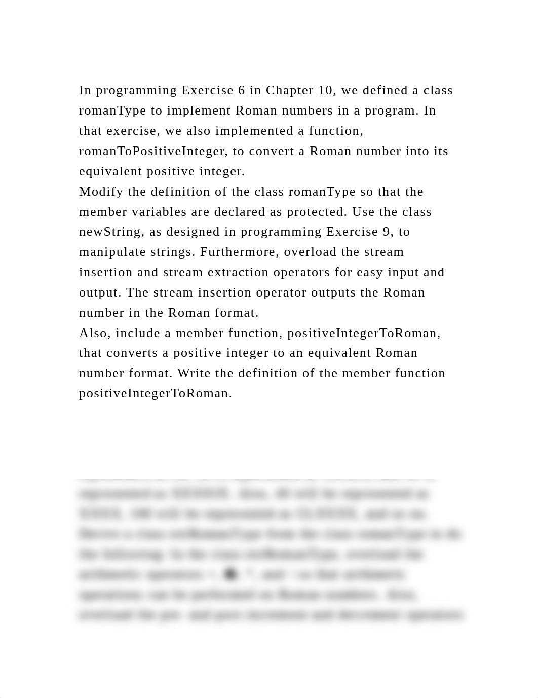 In programming Exercise 6 in Chapter 10, we defined a class romanTyp.docx_du5fesk3rxa_page2
