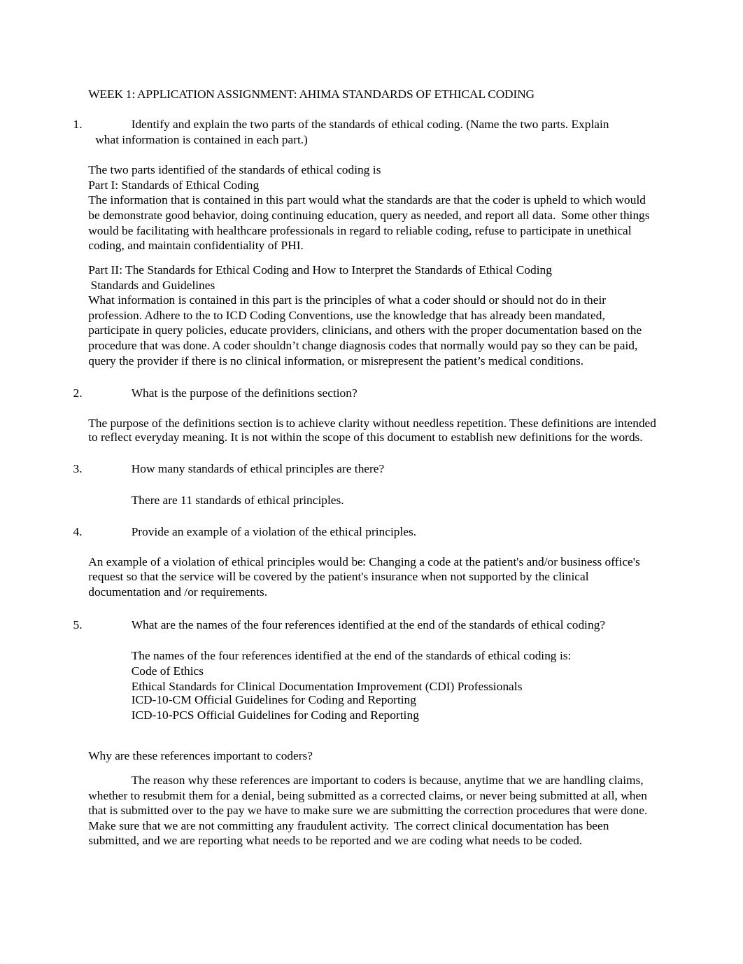 WEEK 1 APPLICATION ASSIGNMENT AHIMA STANDARDS OF ETHICAL CODING.docx_du5pyf3ocg2_page1