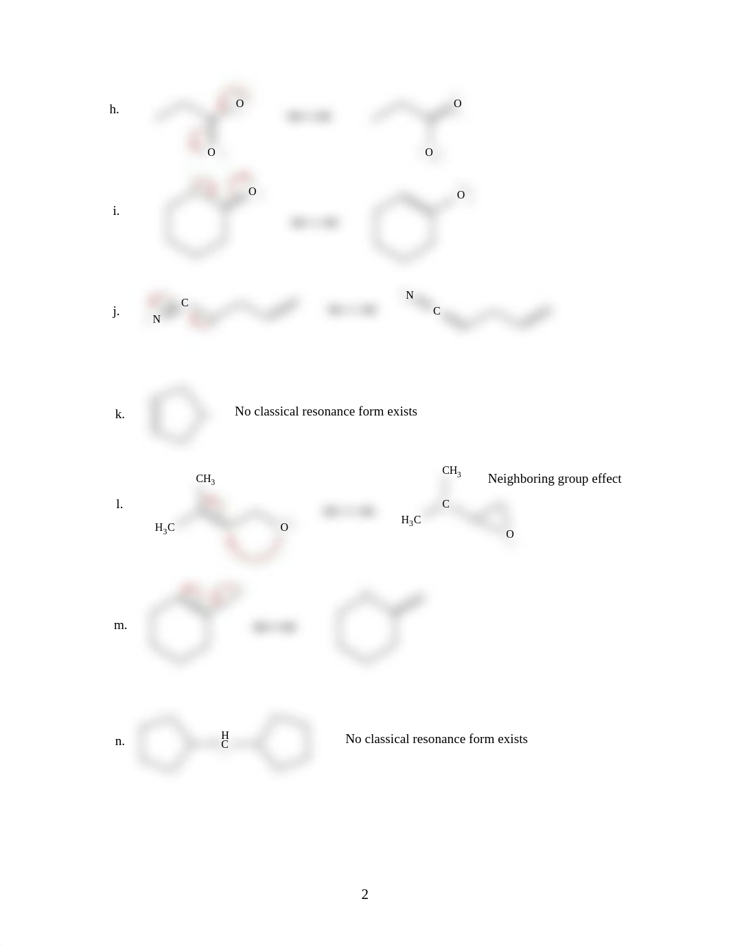 Organic Chemistry I Resonance Problem Set Answer Key_du5qbhzr0z3_page2