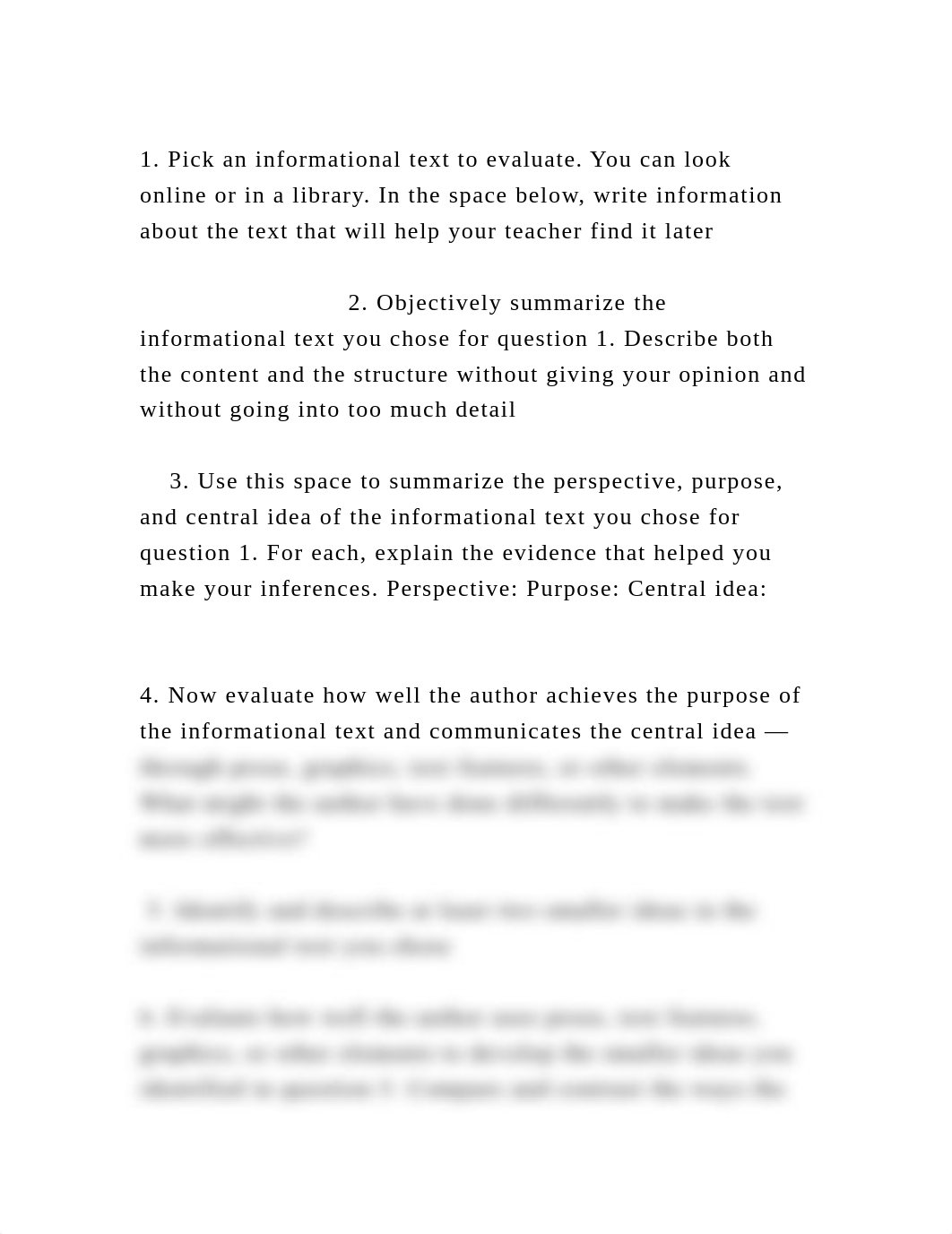 1.  Pick an informational text to evaluate. You can look online or i.docx_du5tpk0ge0f_page2