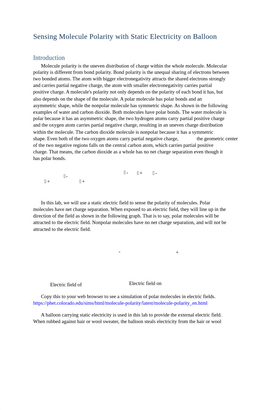 Lab8 Sensing Polarity of Water and Vegetable Oil by Electrostatically Charged Balloon.docx_du5v30x8lzt_page1