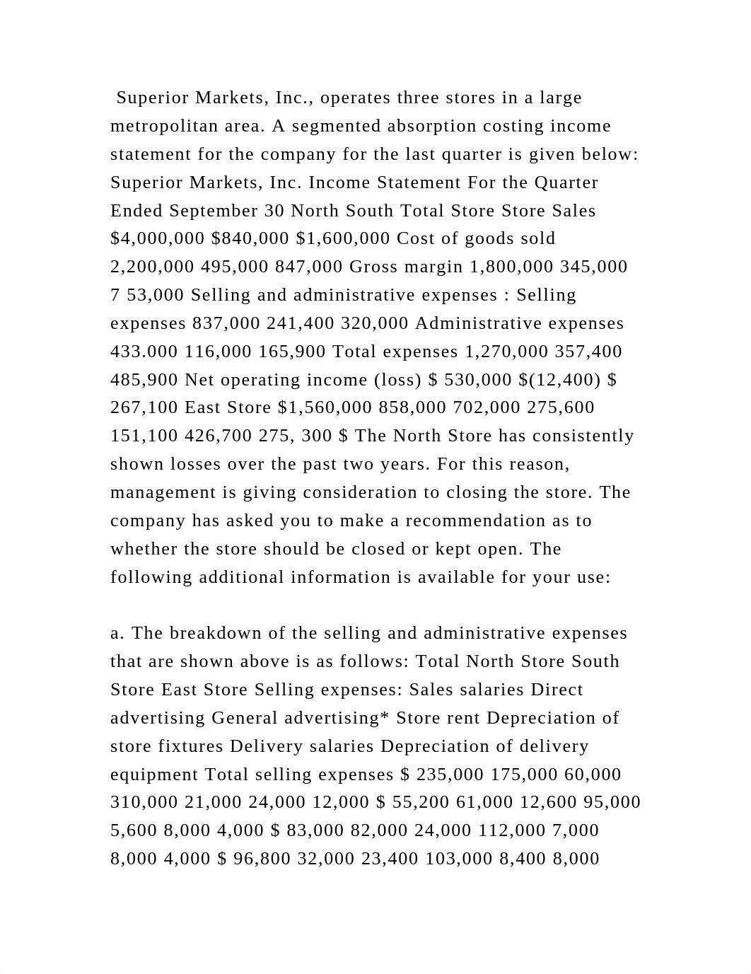 Superior Markets, Inc., operates three stores in a large metropolitan.docx_du5w87kg7ui_page2