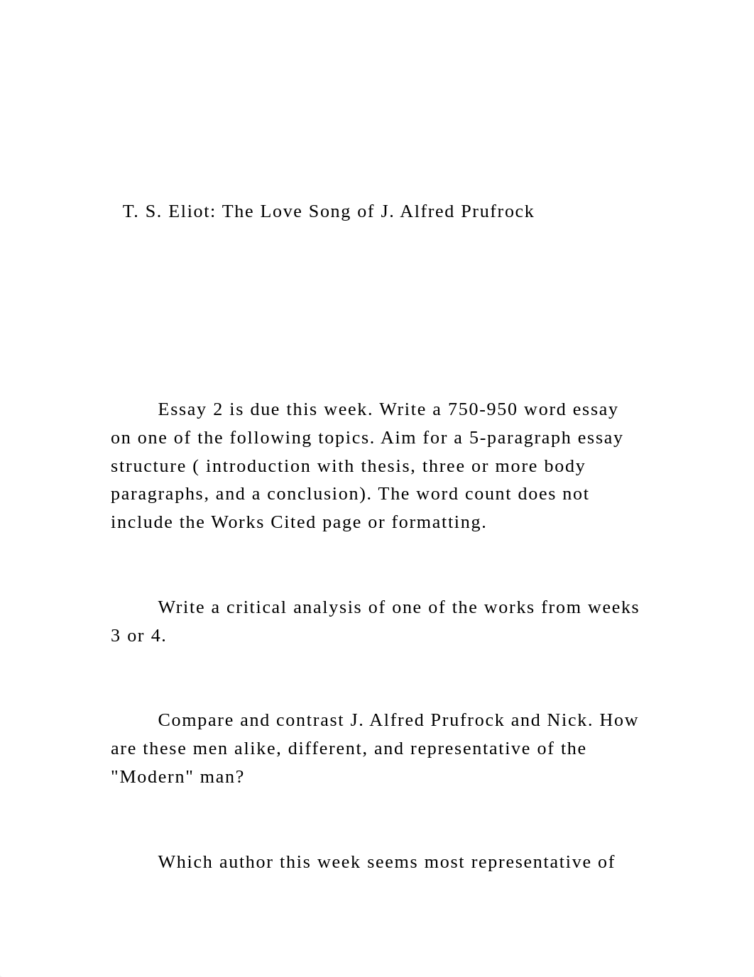 T. S. Eliot The Love Song of J. Alfred Prufrock .docx_du5wholi9jh_page2