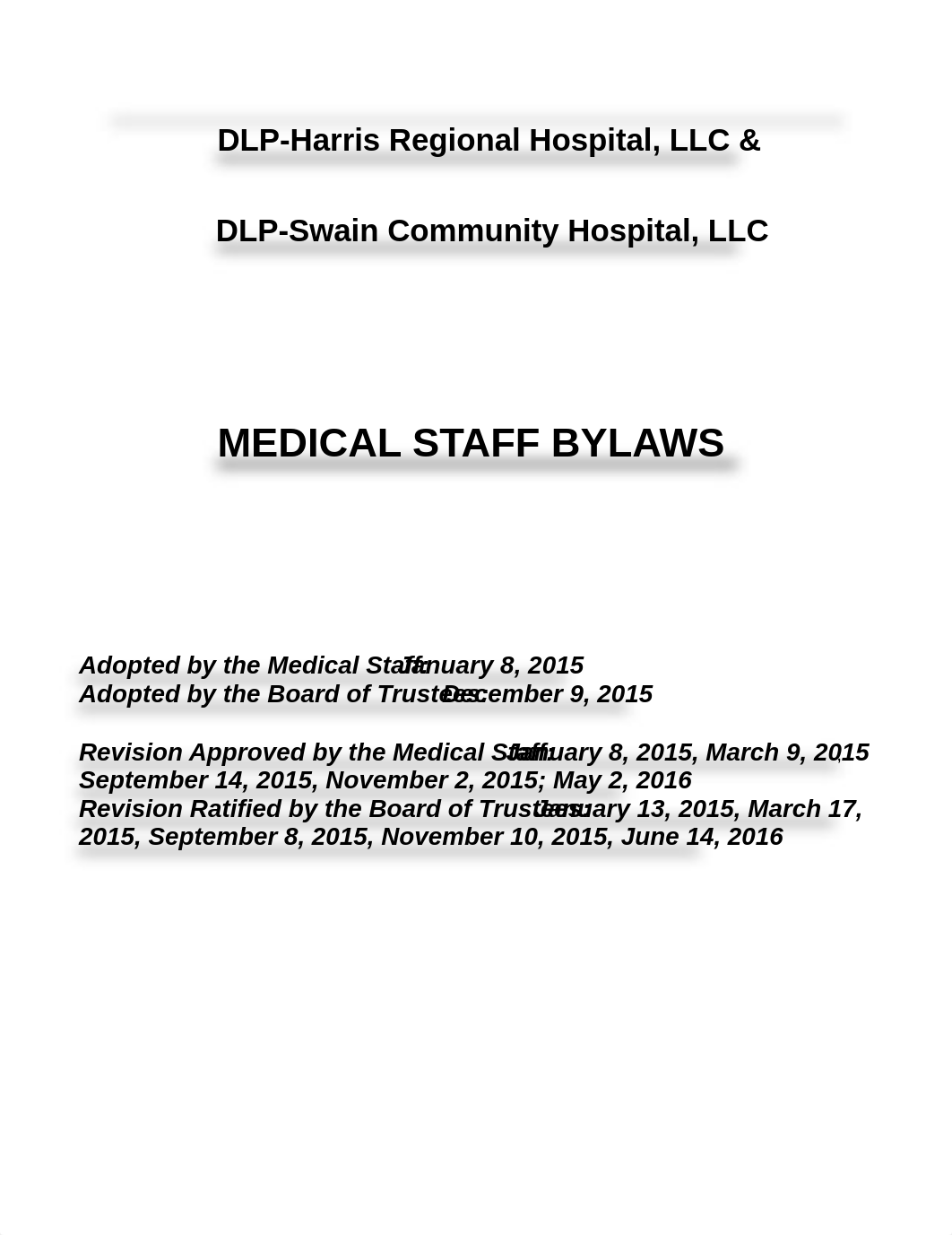 6-14-2016 DLP Harris-Swain Medical Staff Bylaws Final.pdf_du5x6izjdir_page1