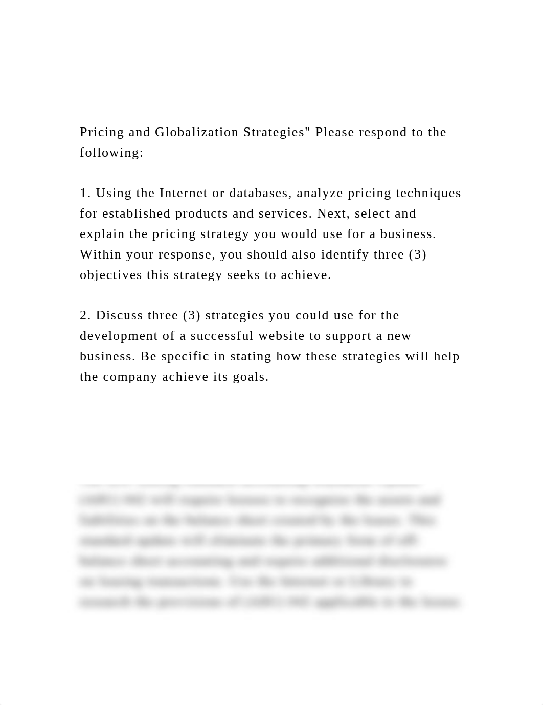 Pricing and Globalization Strategies Please respond to the foll.docx_du65e818c0u_page2