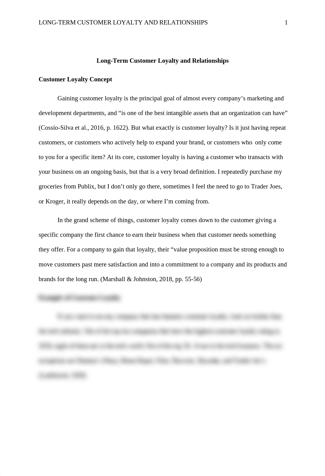 Long-Term Customer Loyalty and Reslationships - Week 4 Discussion post_CH.docx_du67x8dymte_page1