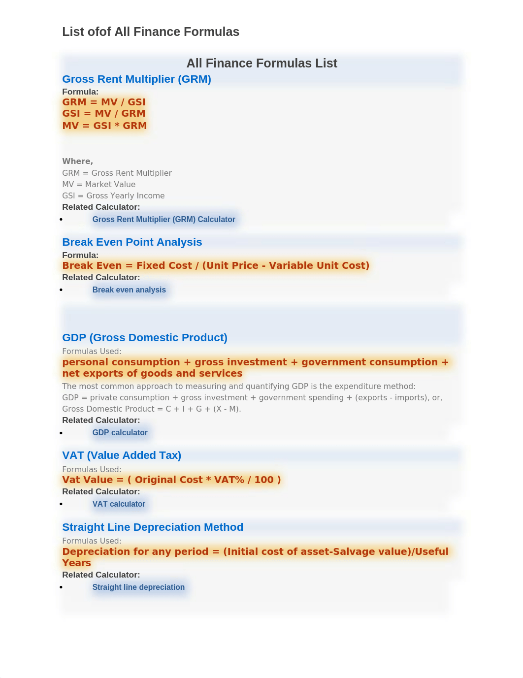 List ofof All Finance Formulas_du69qh54ysq_page1