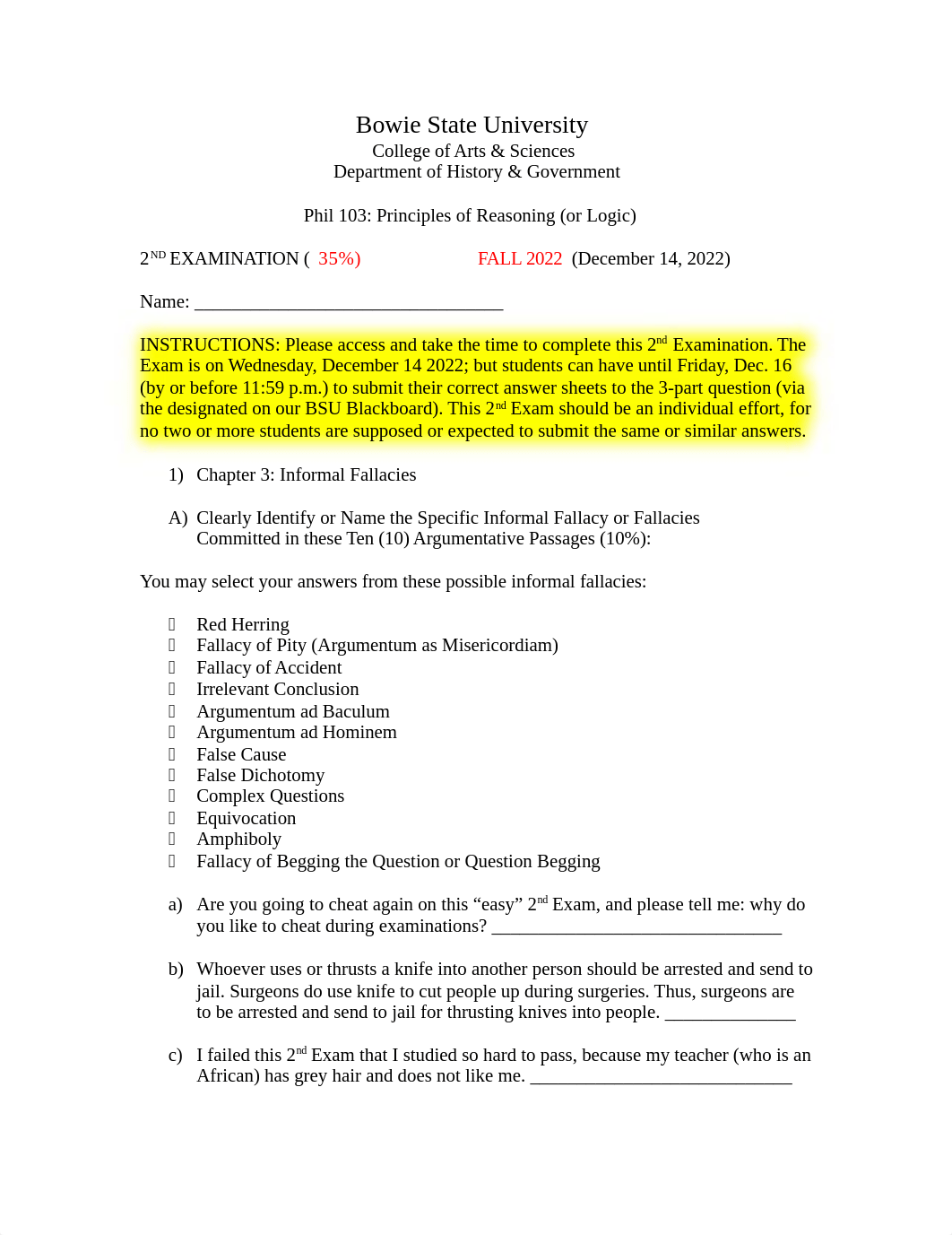 Logic-Principles of Reasoning-2nd Examination (FALL 2022)-for 2nd 8-Weeks.doc_du6cborwkcx_page1